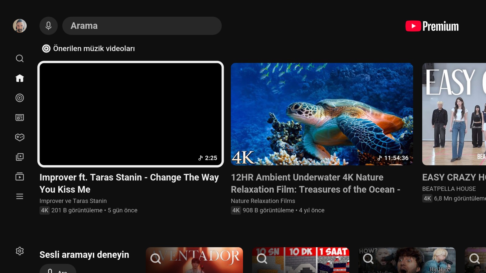 Personalized streaming home
